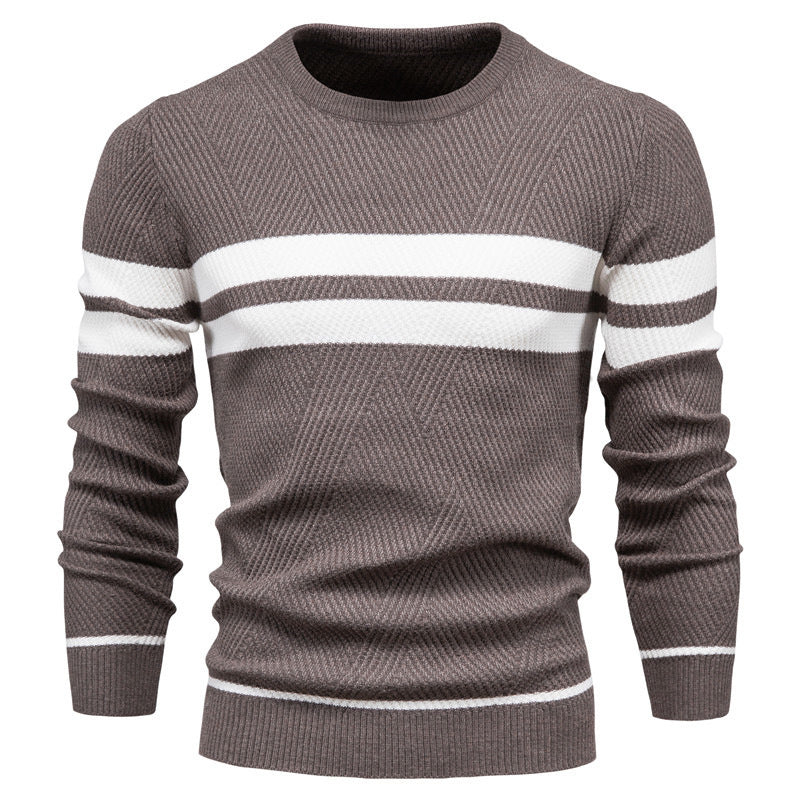 Trevino Casual Striped Sweater