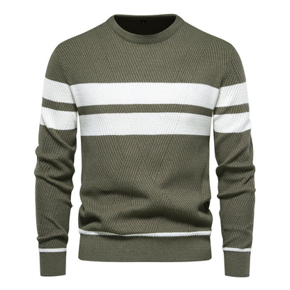 Trevino Casual Striped Sweater