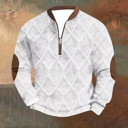 Draxon 3D Patterned Fleece Sweatshirt